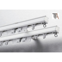 Aluminium Single or Double Curtain Rod for Home Decoration